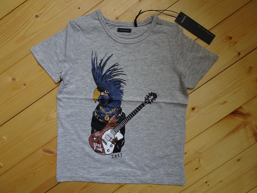 IKKS garcon Plein Été T-Shirt gris chine