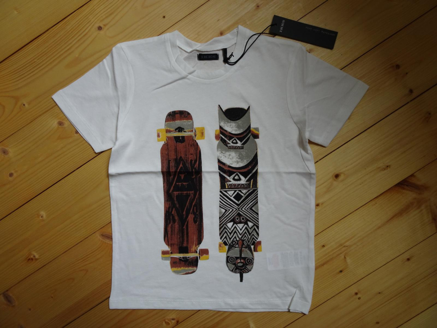IKKS garcon City Couleur T-Shirt blanc cass