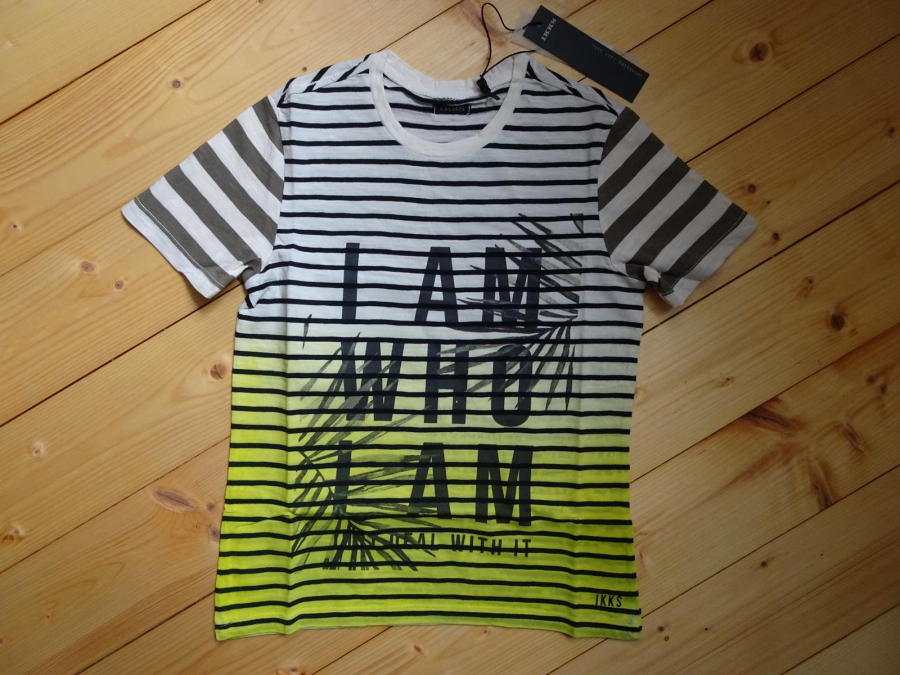 IKKS garcon City-Technic T-Shirt blanc cass