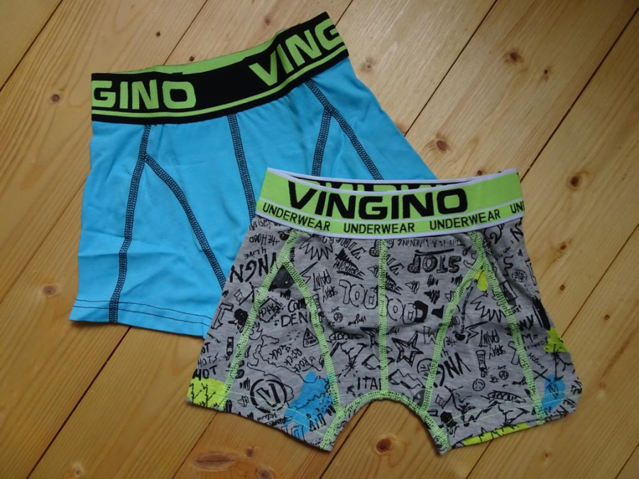Vingino 2-pack Boxershorts Skipa grey melee