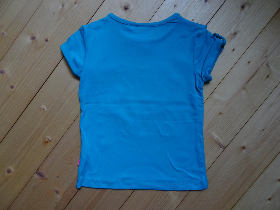 Someone Herz Pailletten T-Shirt Candy Aqua