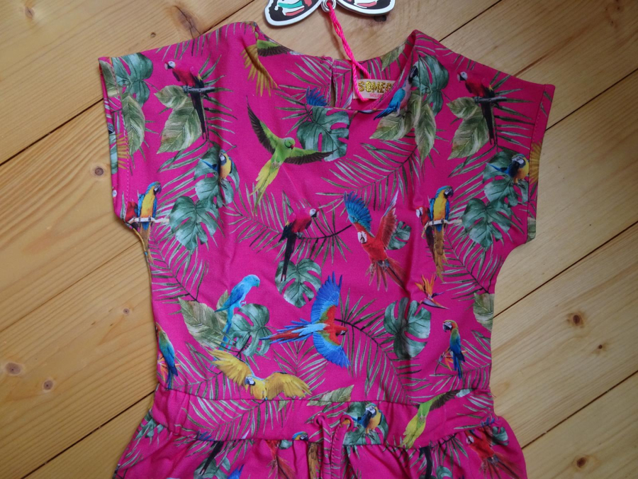 Someone Kleidchen Parrot bright pink