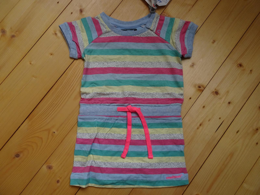 moodstreet Mini girl by Kim Kötter dress stripes multi