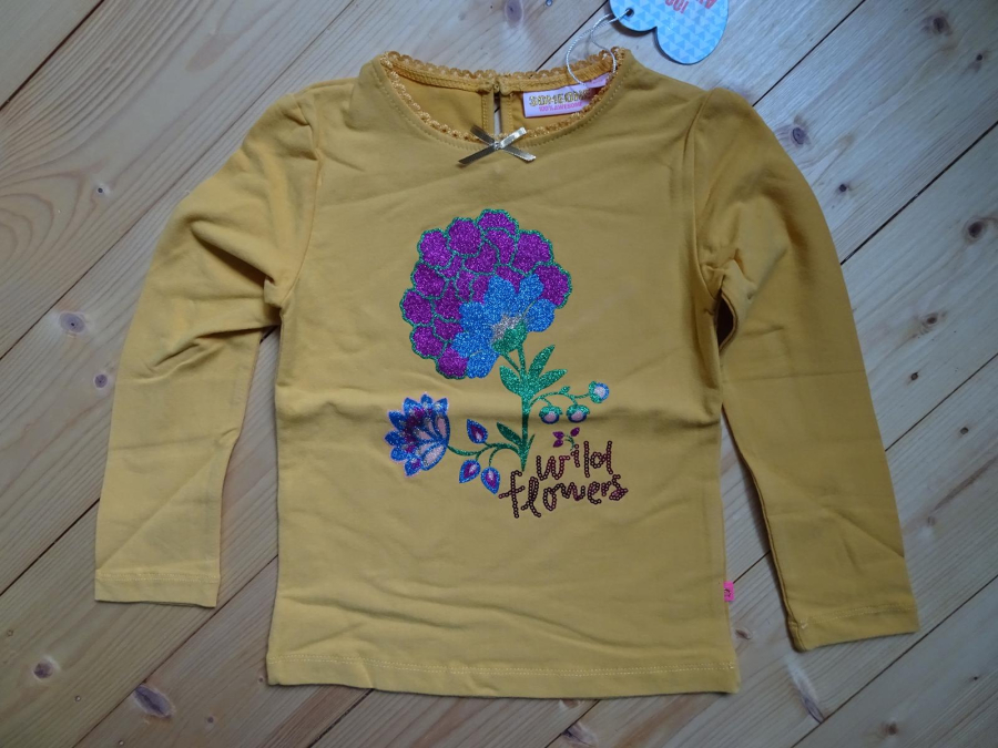 Someone Langarmshirt Mai oker