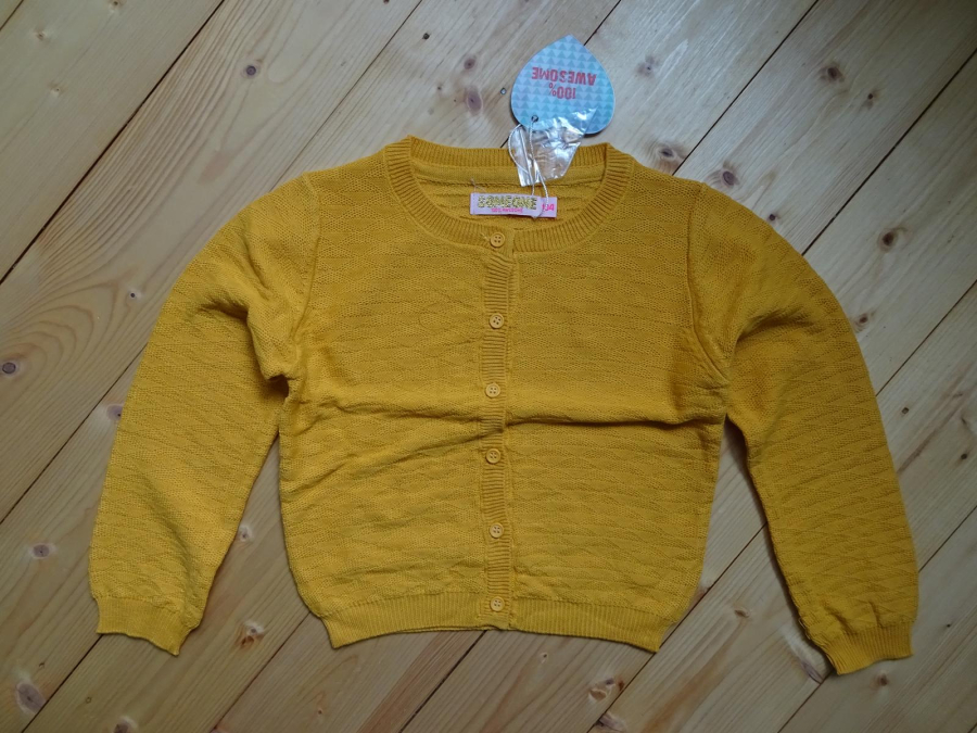 Someone Strickjäckchen/Cardigan Leila oker
