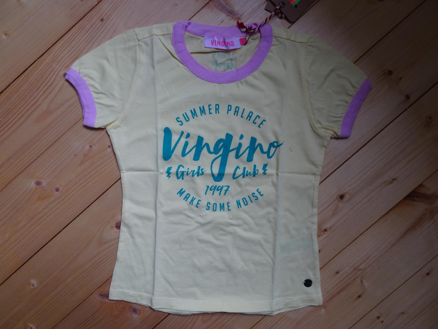 Vingino t-shirt Igonne pale yellow