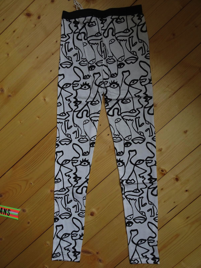 NOP girls Legging Vanessa aop black
