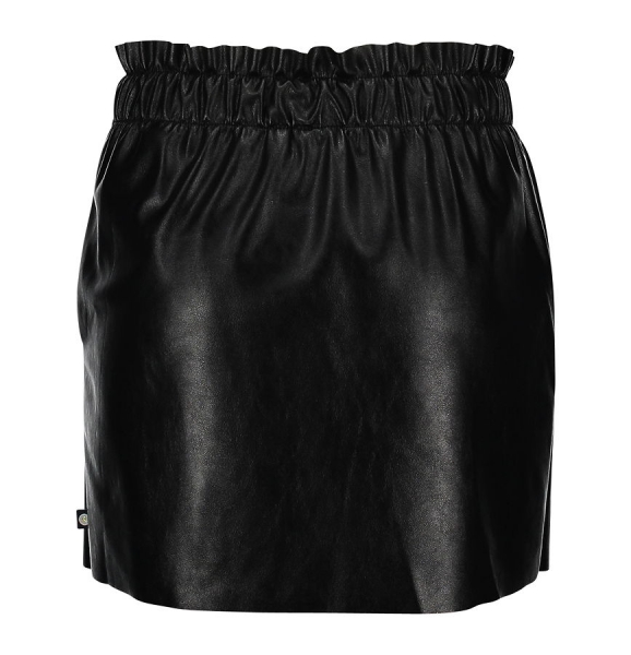 Like FLO fake leather mini skirt black