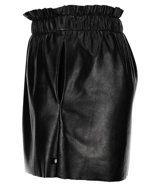 Like FLO fake leather mini skirt black