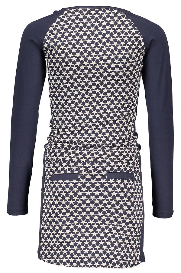 Like FLO longsleeved jerseydress "star" navy