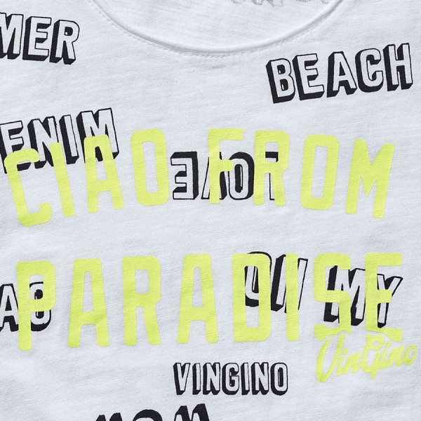 Vingino high summer T-Shirt Heidien real white