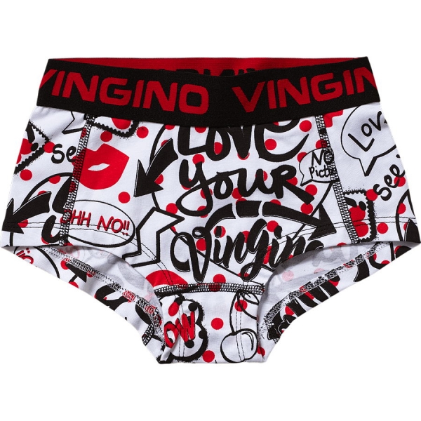 Vingino high summer 2-pack underwear/panties Love it multicolor white