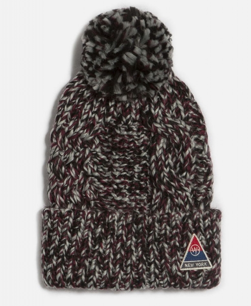 WAY by IKKS garcon East Rider knitted hat gris anthracite