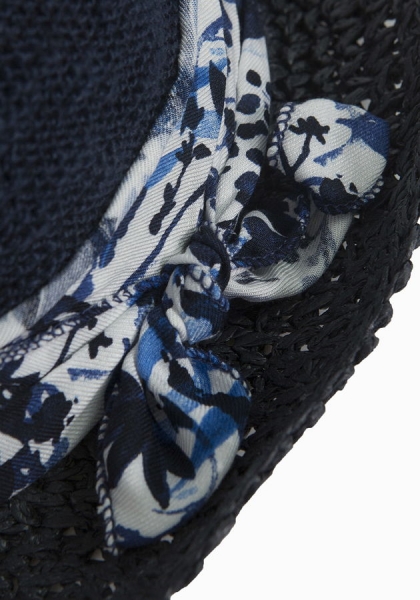 IKKS cargo knitted sunhat navy