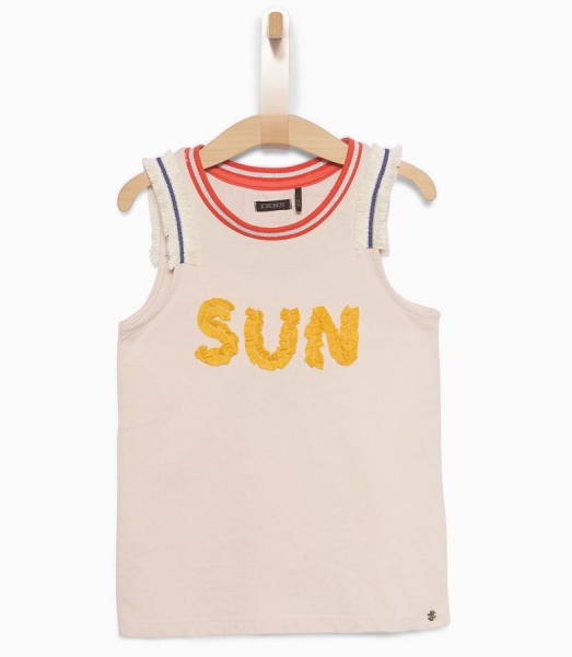 IKKS city couleur sleeveless 2in1 top rose pale