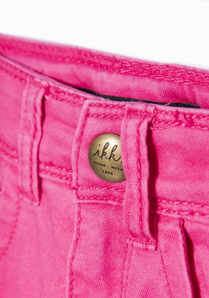 IKKS Plein Ete skinny denim pants fuchsia