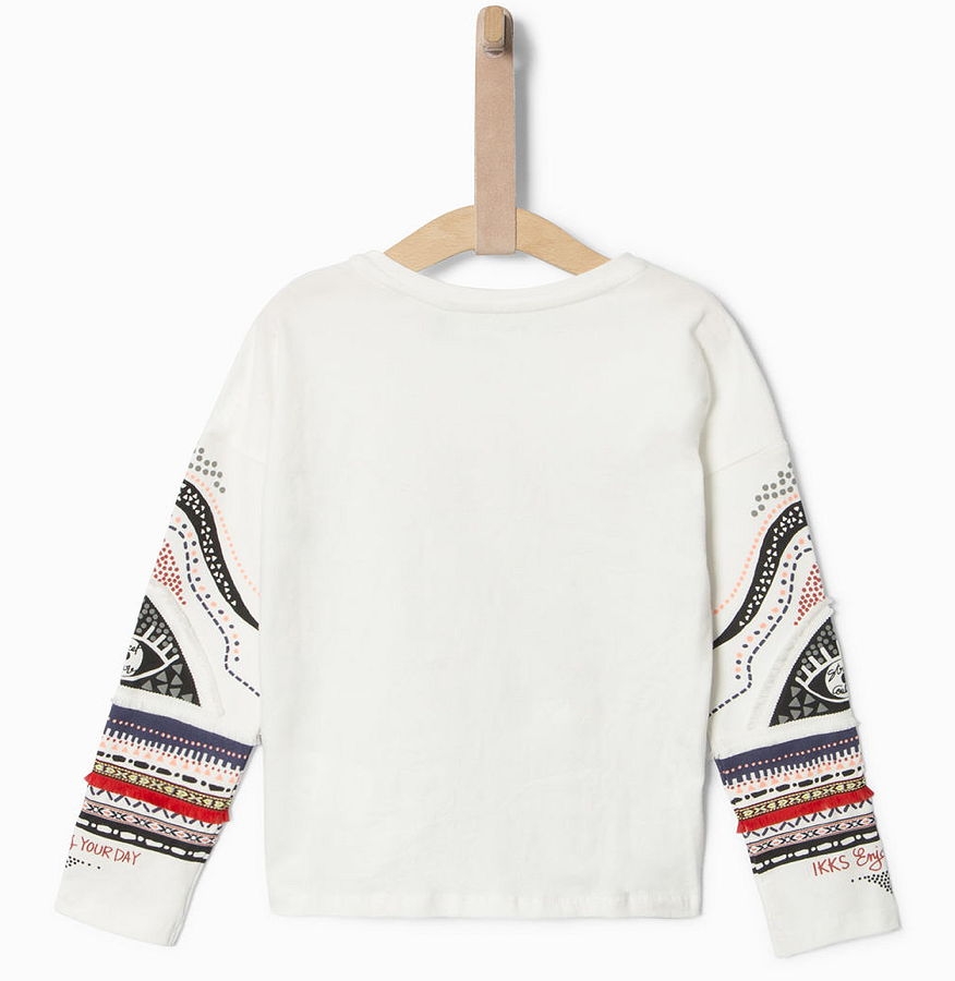IKKS city couleur sailor longsleeve blanc cassé