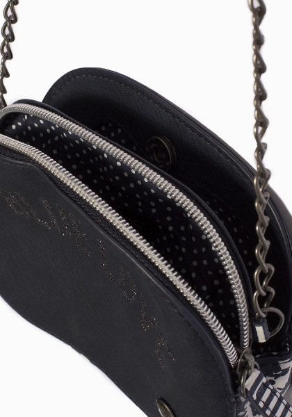 IKKS cargo little shoulderbag/pochette "Blue Love" indigo