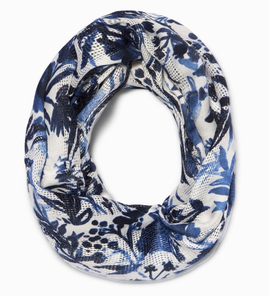 IKKS cargo loop scarf/snood indigo
