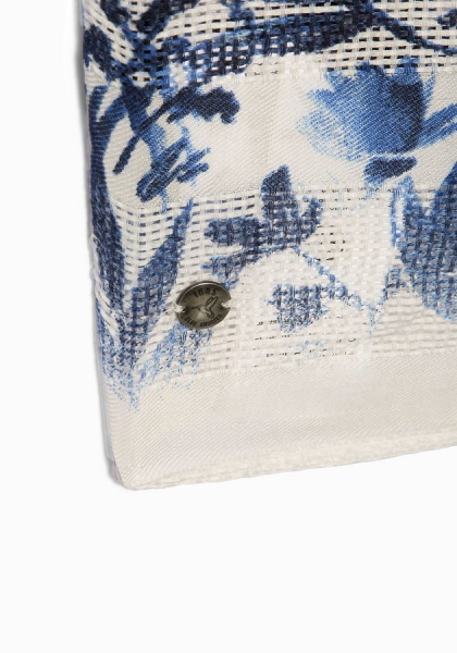 IKKS cargo loop scarf/snood indigo