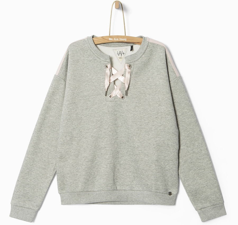 WAY by IKKS Street Shining sweatshirt gris chiné