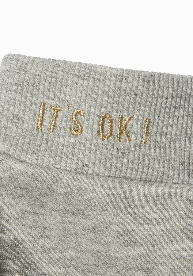 WAY by IKKS Street Shining sweatshirt gris chiné