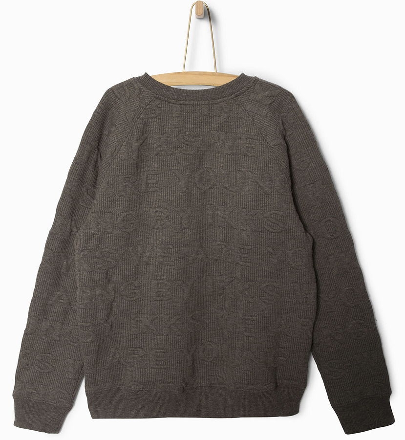 WAY by IKKS garcon Chill Out sweatshirt gris anthracite