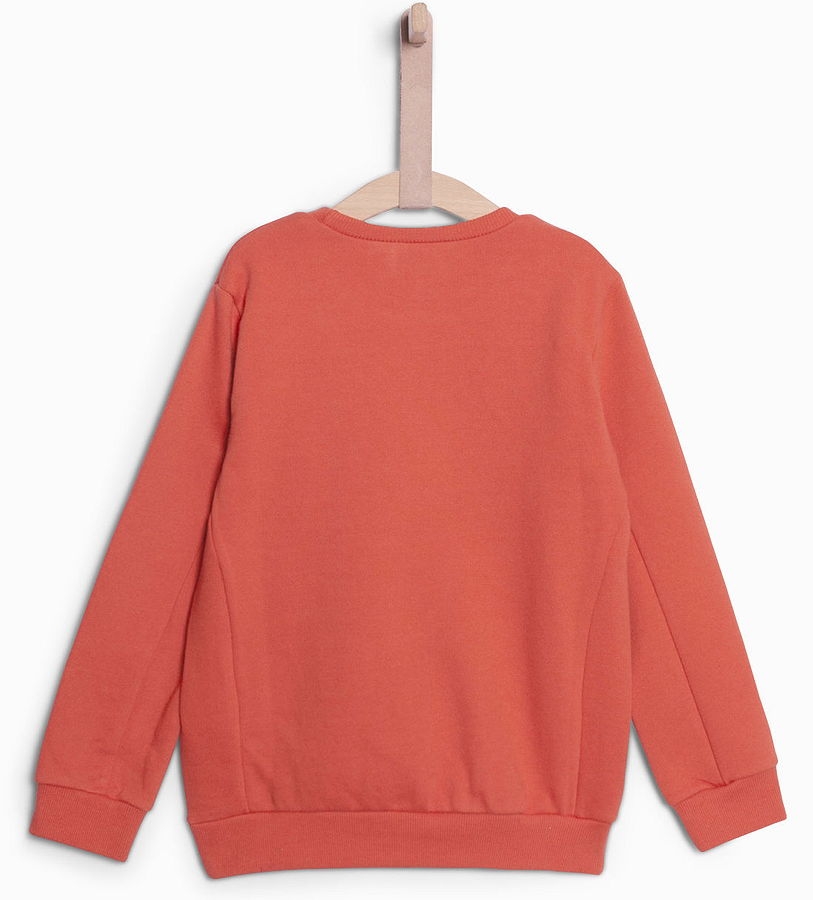 IKKS garcon Full Winter sweatshirt orange moyen