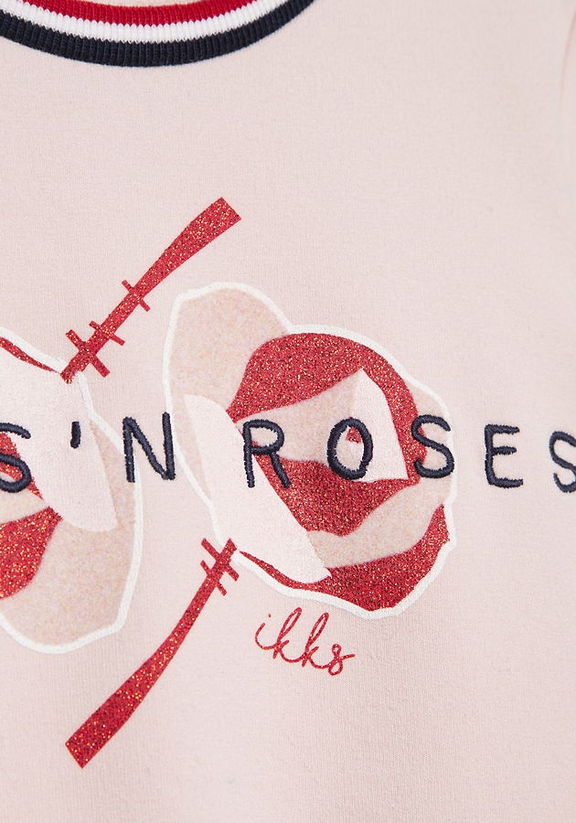 IKKS Rock'Love sweatshirt rose poudré