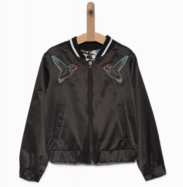 IKKS cargo Wendejacke/-blouson blanc optique imp fleur/navy
