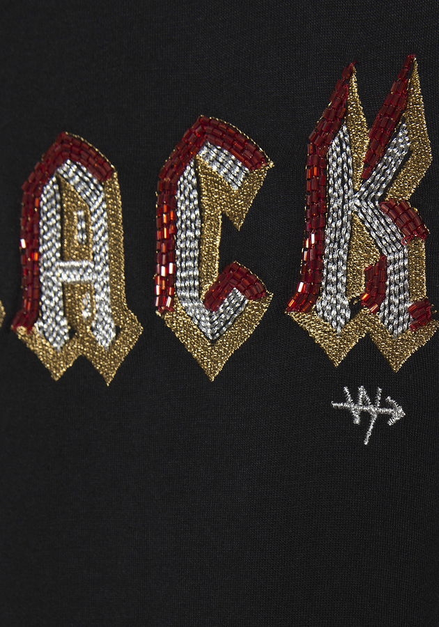 WAY by IKKS Stardust longsleeve "Black" noir