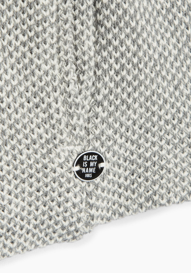 IKKS garcon city knitted blazerjacket gris chiné clair