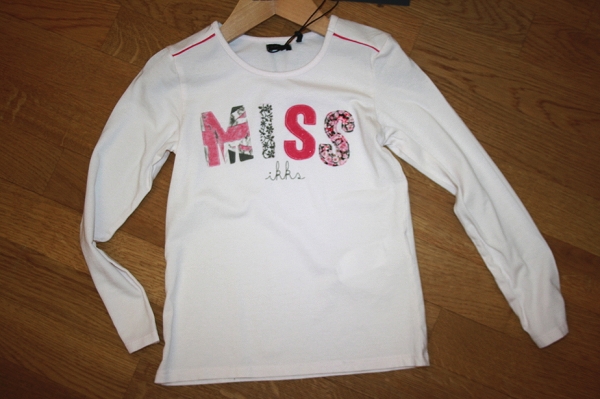 IKKS city couleur longsleeve "MISS ikks" rose pale