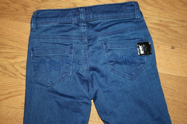 Sorry4theMess skinny denim pants medium blue