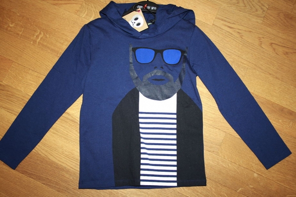 Sorry4theMess hooded longsleeve indigo