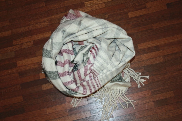 Pepe Jeans langer Schal mit Fransen Sino multi