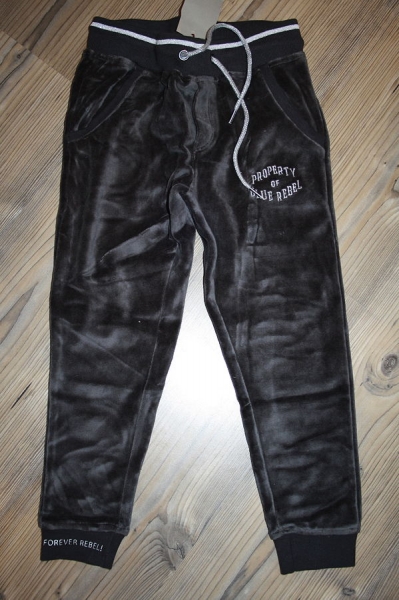 Blue Rebel girls jogging-/funpants Copal black spray