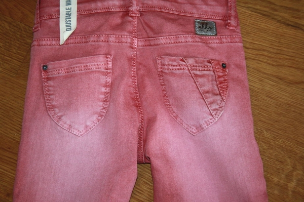 IKKS city couleur skinny denim pants peche