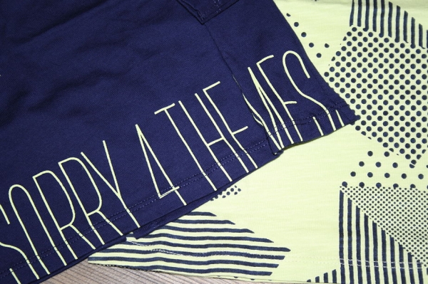 Sorry4theMess 2in1 top indigo