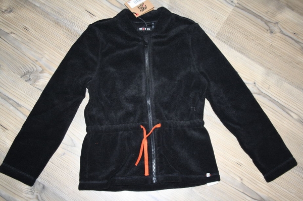 Sorry4theMess fleece cardigan noir