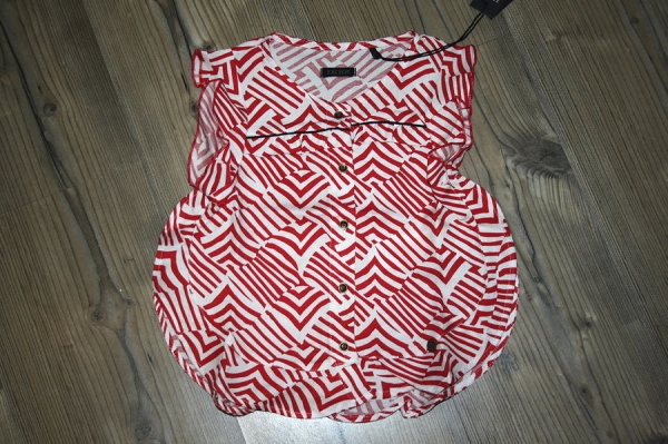 IKKS exclusive Boho Rock Blusentop rouge clair