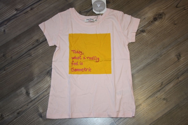 nice things t-shirt "Geometric" light pink