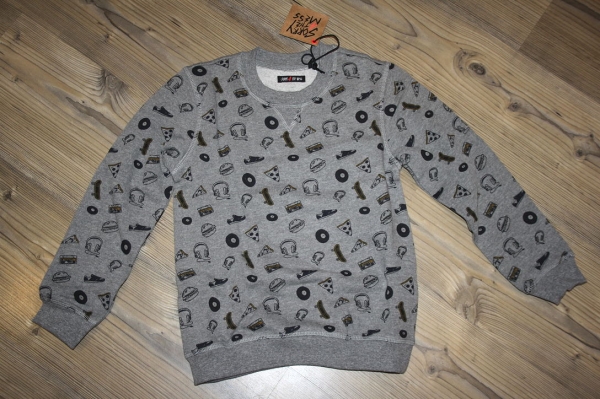 Sorry4theMess sweatshirt gris chiné foncé