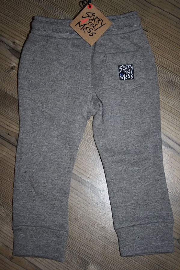 Sorry4theMess sweat-/joggpants gris chiné foncé