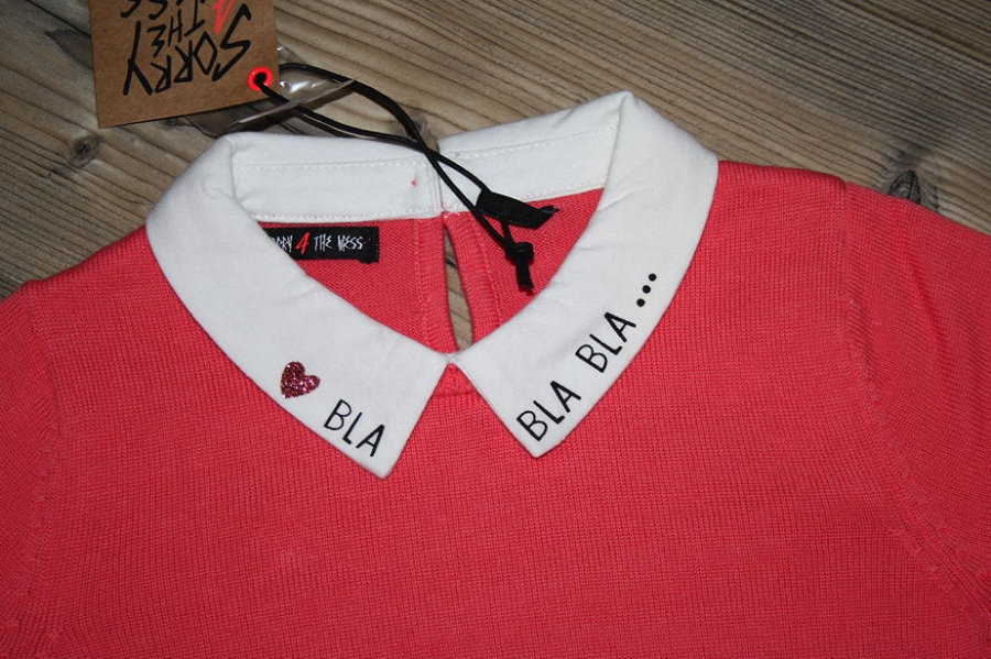 Sorry4theMess pullover rose moyen