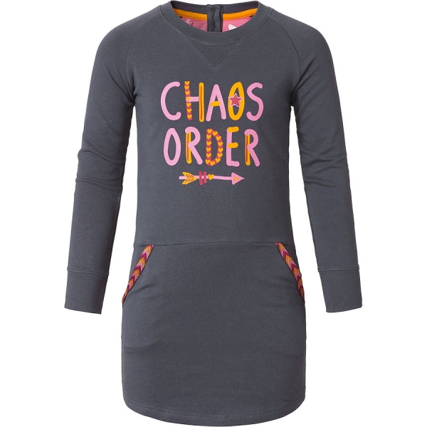 Chaos and Order longsleeved jerseydress Jazz steel grey