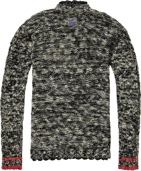 Vingino knitted long cardigan Madelein black