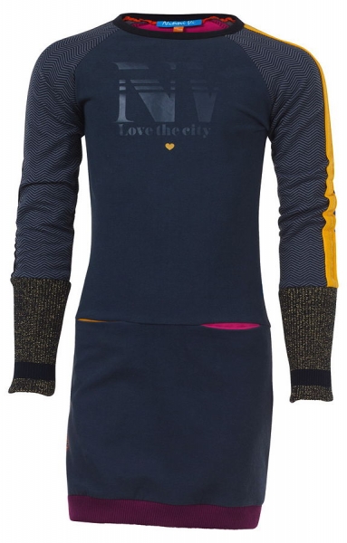 Ninni Vi longsleeved sweatdress grey