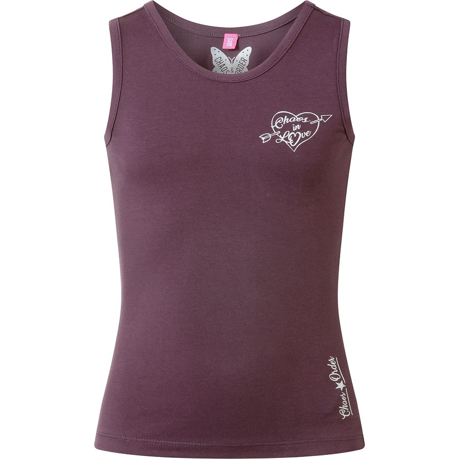 Chaos and Order basic tanktop Nena wine