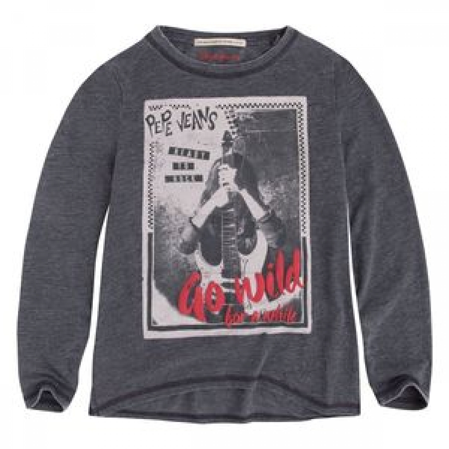 Pepe Jeans longsleeve Cindy JR graphite